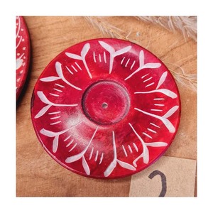 Soporte para Incienso de Piedra Jabonosa Tallado a Mano en India, Multicolor, de Primera Calidad, Quemador de Incienso Religioso 100% Natural para Uso Sagrado - Product Image 2