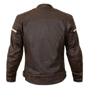 Blouson de moto unisexe en cuir véritable coupe-vent 2026 – Qualité supérieure pour motards, couleurs et logos personnalisables, service OEM - Product Image 3