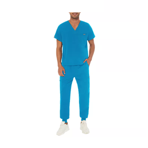Uniformes de hospital para hombre con estilo, uniformes médicos de enfermera, traje médico ajustado con cuello en V, uniforme de enfermera, uniformes médicos de enfermera para hombre, Jogger - Product Image 5