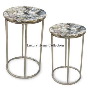 Color dorado Diseño lujoso Diseño de hojas Última llegada Muebles de sala de estar hechos a mano Suministros de accesorios en precio razonable - Product Image 6