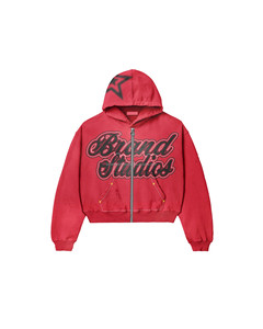 Conception personnalisée de haute qualité 100% pur matériel sweats à capuche pour femmes sweats à capuche avec fermeture éclair imprimé avec Logo avant grande taille vente de haute qualité - Product Image 3