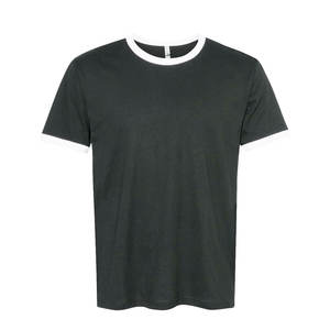 Port & Company Core Cotton Ringer Tee | Camiseta de producto para hombre Ringer Tee Color sólido Manga corta Classic Fit Tees - Product Image 2