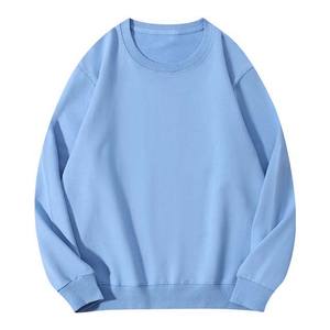 Sweat-shirts à fermeture éclair en molleton 100 % coton de haute qualité, personnalisés OEM, brodés, pour hommes, col rond, streetwear d'hiver, vente en gros - Product Image 1