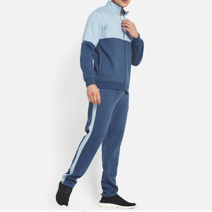 Tenue de jogging Tech en polaire personnalisée de haute qualité pour hommes taille hiver vêtements de sport respirants légers survêtement uni - Product Image 2
