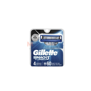 Cartuchos de Repuesto para Maquinilla de Afeitar Gillette Mach 3 Turbo, Paquetes de 2 y 4 Unidades, Origen Vietnam - Product Image 2