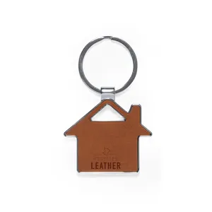 Portachiavi Fostel in Pelle Riciclata Sostenibile per Uso Promozionale - Product Image 3