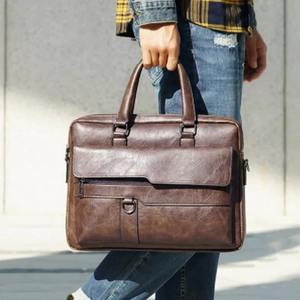 Prix raisonnable 100% sacs pour ordinateur portable en cuir véritable pour hommes mode en plein air sacs en cuir pour ordinateur portable de haute qualité fabriqués en maximisant l'usure - Product Image 2