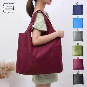 กระเป๋าผ้าแคนวาสสำหรับนักช้อปสำหรับเดินทางของผู้หญิงขนาดใหญ่กระเป๋าผ้าแคนวาสแบบรีไซเคิลได้กระเป๋าช้อปปิ้งใช้ซ้ำได้โลโก้ตามต้องการ - Product Image 6