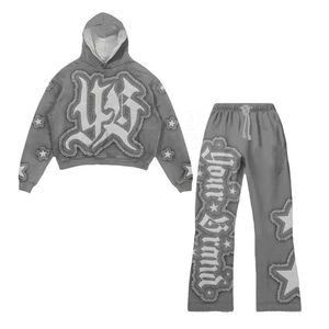 Chándales Deportivos Unisex de Alta Calidad al por Mayor 2025, Transpirables, de Algodón y Poliéster, Ajustados, Estilo Urbano, Colores Personalizados, Logotipo Personalizado - Product Image 1