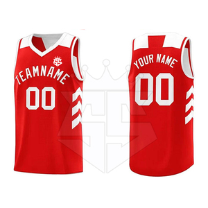 Uniforme de baloncesto reversible de nuevo diseño personalizado, uniforme de baloncesto reversible de nuevo diseño de alta calidad - Product Image 5