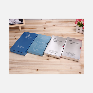 Boîtes d'emballage de <span class=keywords><strong>maquillage</strong></span> en papier recyclable avec gaufrage <span class=keywords><strong>et</strong></span> impression de logo pour crème pour le visage <span class=keywords><strong>et</strong></span> cosmétiques - Product Image 1