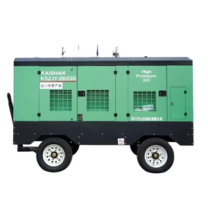 Compresseur d'air à vis diesel Kaishan KSZJ-29/23G 29 bars haute pression portable sur roues et monté sur patins <span class=keywords><strong>pour</strong></span> le forage - Product Image 2