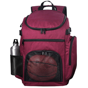 Sac à dos de football et multisports tendance avec compartiment pour ballon, design imperméable et antivol, en polyester - Product Image 6