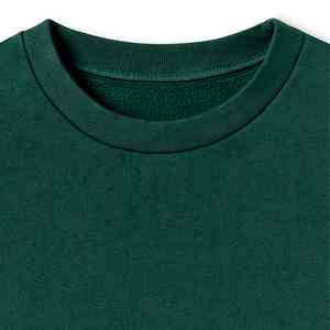 Sweat-shirt à col rond en molleton français surdimensionné 100% coton, streetwear de luxe, sweat-shirt à col rond pour homme - Product Image 6