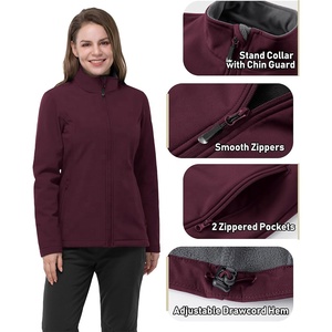 Chaqueta Cortavientos Ligera de Softshell con Capa Cortavientos, Ajuste Cómodo y Opciones Completas de Impresión de Logotipo Personalizado - Product Image 3