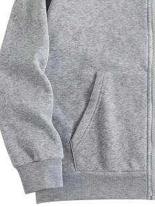 Sudadera básica de lana sólida transpirable para mujer, sudadera de manga larga con bolsillo de canguro y hombros caídos, sudadera holgada para otoño - Product Image 4