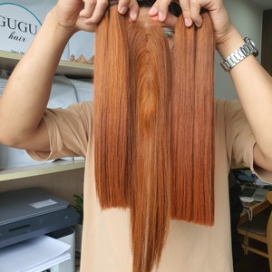 ผมต่อแท้เวียดนาม 100% แบบตรง 14 นิ้ว พร้อมเชือกผูกผม HD Lace Closure 130 #   ผมต่อแบบเวฟลอนลึกสีธรรมชาติ - Product Image 2