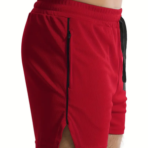 <b>Men's</b> Eco-Friendly Cotton Mid Waist Workout Fitness <b>Shorts</b> Quick Dry Custom Embroidery OEM Print for Summer Spring Sports Casual - Product Image 1