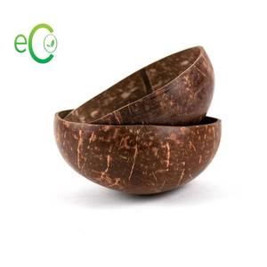 Vente en gros 100% bol en coquille de noix de coco polie naturelle technique personnalisée unique approvisionnement direct du Vietnam - Product Image 6