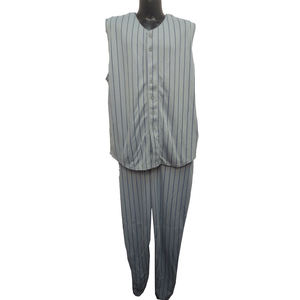 Uniforme de softball à rayures personnalisé de l'équipe de baseball de New York maillot de softball impression par sublimation uniforme de baseball en gros - Product Image 1