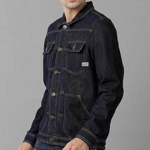 Veste en jean pour homme de style vintage, marque privée - Couleurs et logo personnalisables, qualité supérieure, prix attractif, vente en vogue - Product Image 2