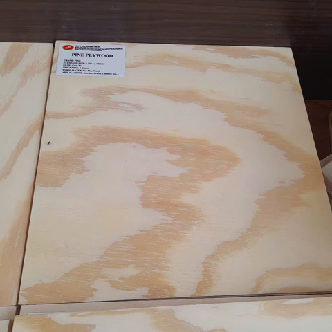 Hot Sale E0 Certified 9-12-15-18mm Pine Plywood Sheets Best Quality 4x8 Waterproof Furniture for Hotels Eco-Friendly Rubber Core