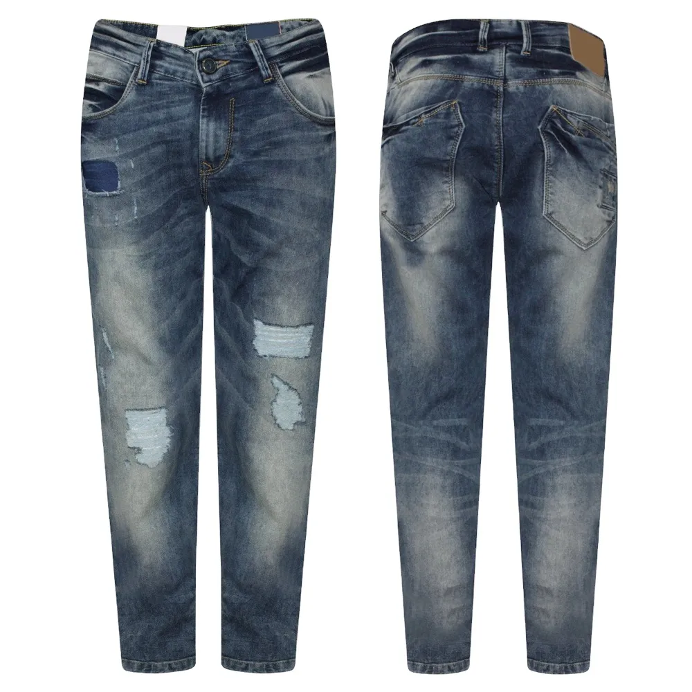 Calça jeans elegante de melhor qualidade para homens, calça jeans clássica de secagem rápida, cor azul respirável, calça jeans elegante para homens, OEMs, OEMs