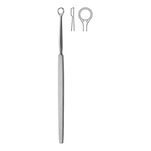 Limpiador de oídos médico de acero inoxidable Juego de instrumentos de cuchara removedor de cerumen manual - Product Image 1