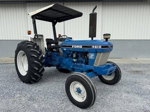 Tractor de Ruedas Ford 4610 Usado de 1986, Motor de 55HP, Utilitario Agrícola con Toldo para Trabajos Agrícolas - Product Image 6