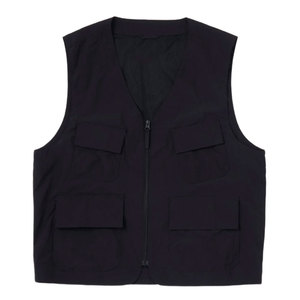 Nuevo chaleco sin mangas con aspecto de cremallera y bolsillo abotonado, ropa de protección para exteriores, chaleco de pesca hecho de algodón más vendido - Product Image 5