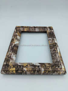 Cadre photo luxueux en corne naturelle fait à la main, cadre photo élégant artisanal pour la décoration de la maison et du bureau - Product Image 5