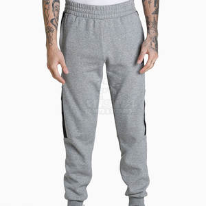 Pantalones de jogging informales de cintura media ligeros y rectos para hombre, talla personalizada de algodón, precio al por mayor - Product Image 1
