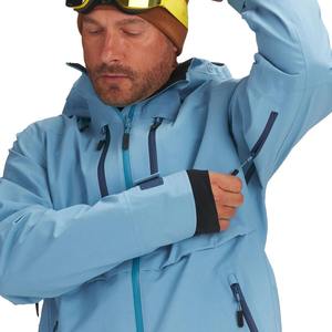 Veste de ski et de snowboard pour homme de haute qualité, imperméable, coupe-vent, respirante, chaude, confortable, 100% polyester, col à capuche, fermeture éclair - Product Image 6