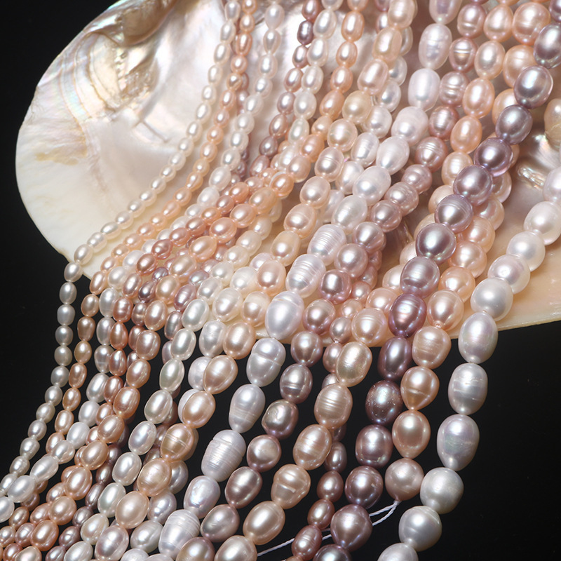 Big Hole Pearl Beads Freshwater Pearl