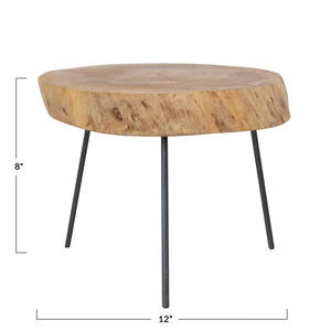 กระถางต้นไม้ไม้คุณภาพเยี่ยม ราคาสมเหตุสมผล พร้อมขาตั้งโลหะ สำหรับตกแต่งสวนและบ้าน - Product Image 3