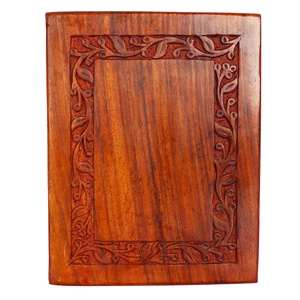 Bois de rose massif économique taille moyenne, taille d'urne 7x5x4 "pour 87 pouces Cu | Prêt à être expédié - Product Image 5