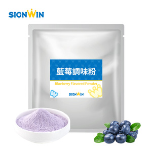 SIGNWIN-2 trong 1 Quả Việt Quất có hương vị bột trà bong bóng ngọt với đường 1kg đóng gói trong túi với bột sắn - Product Image 2
