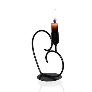 Forme de coeur vente chaude fantaisie métal fer bougie navire luxe Table décoration bougie support maison Accent meilleur prix bougie moule - Product Image 1