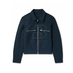 Haute qualité hommes coton sergé veste meilleur Design nouveauté hiver chaud vêtements de rue coton sergé veste à vendre - Product Image 1