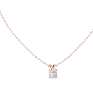 Collier pendentif en diamant CVD EF VVS-VS créé en laboratoire de 1,04 carat, or 18 carats, 14 carats, or rose, or jaune, or blanc, bijoux fins éthiques - Product Image 1