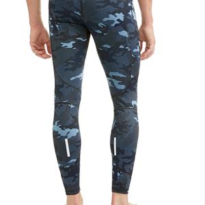 Pantalon de compression personnalisé, collants pour hommes, leggings de course à pied, de gymnastique, de sport, de fitness, de jogging, d'entraînement, leggings pour hommes - Product Image 6