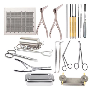 Kit d'instruments de chirurgie ORL de qualité chirurgicale, ensemble d'instruments en acier inoxydable - Product Image 3
