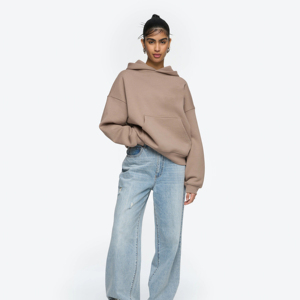 Pas cher prix femmes personnalisé haute qualité sweats à capuche style manches longues femmes sweats à capuche meilleure qualité matériel poche Style OEM Service - Product Image 6