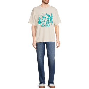 เสื้อยืดซับลิเมชั่นผู้ชายแบบใหม่ ดีไซน์สวย ผลิตอย่างดี ไซส์ใหญ่พิเศษ ผ้าฝ้าย 100% สีและขนาดสั่งทำได้ ขายส่ง - Product Image 3