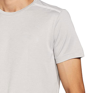 Venta al por mayor de camisetas de algodón para hombres Nuevo diseño liso de manga corta Casual Tops Tallas grandes personalizado OEM servicio transpirable camiseta - Product Image 6