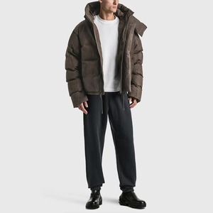 Veste d'hiver brillante de qualité supérieure, marque propre, promotionnelle, mode, veste matelassée noire pour homme, doudoune pour homme en vente - Product Image 6