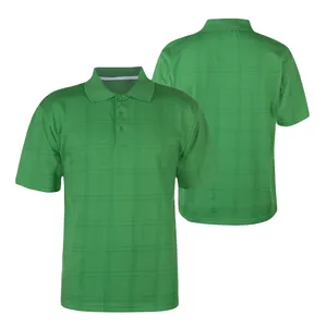 Customized High Quality Design Men Blank Green Colour Turn Down Collar Polo T Shirts For Sale Cotton Breathable Polo Shirts