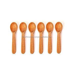 Ensemble de cuillères en bois de teck naturel RF Crafts Ustensiles de cuisine comprenant des spatules pour la cuisine et les mariages d'Inde - Product Image 5