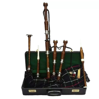 Obexa Scottish Highland Full-Size Bassoon OBT3-949034223 | Natural Wood Finish Silver Mounts Customized Color Music Lovers