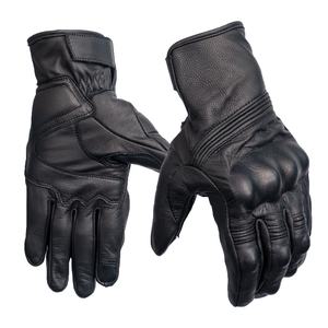 Diseño elegante Hombres Guantes de moto peso ligero antiarrugas cómodos guantes de motocicleta de fibra de carbono con alta calidad - Product Image 1